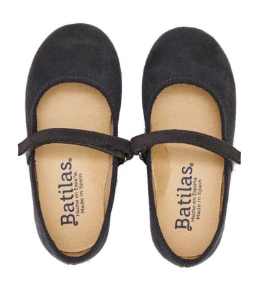 Merceditas Niña Batilas Gris | lagranota.es
