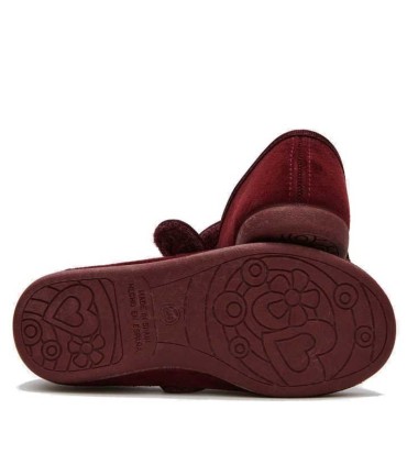 Merceditas Niña Batilas Botón Burdeos | lagranota.es