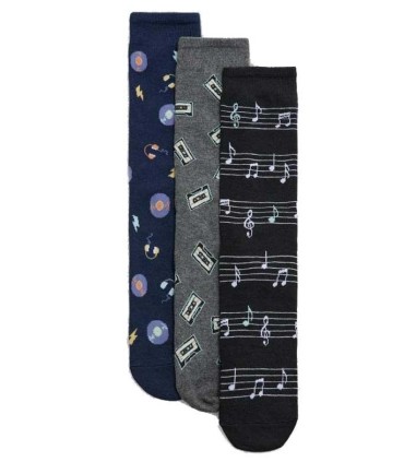 Calcetines Hombre Ysabel Mora Pack 3 Unidades | lagranota.es