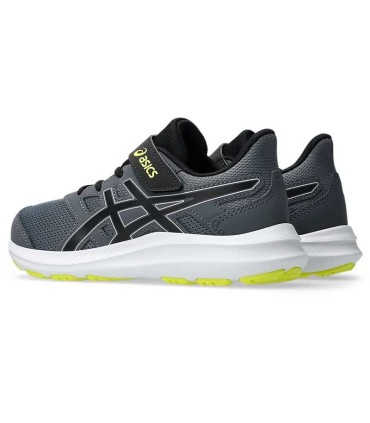 Zapatilla Deportiva Asics Jolt 4 PS Niño Gris-Negro | lagranota.es