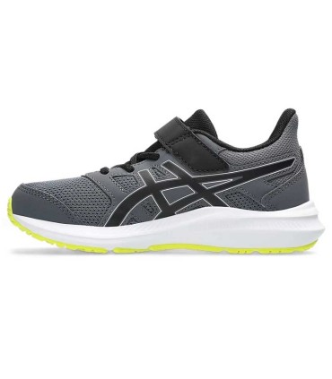 Zapatilla Deportiva Asics Jolt 4 PS Niño Gris-Negro | lagranota.es