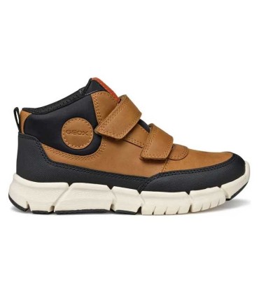 Bota Niño Geox Flexyper Marrón-Negro | La Granota