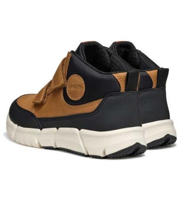 Bota Niño Geox Flexyper Marrón-Negro | La Granota