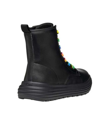 Bota Niña Geox Phaolae Negro | La Granota