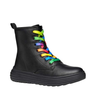 Bota Niña Geox Phaolae Negro | La Granota