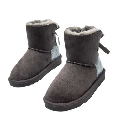 Botas Australianas Infantil Gris Mustang