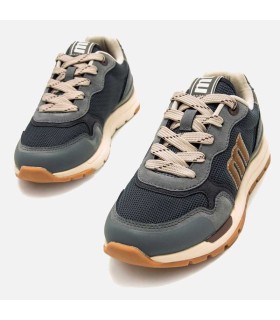 Deportiva Niño Mustang Compact Gris