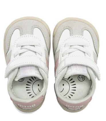 Deportiva Bebé Mustang Free Baby Blanco / Rosa | lagranota.es