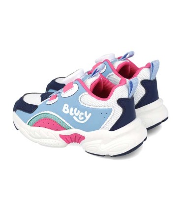 Zapatilla Deportiva Niña Garvalín Bluey Azul y Rosa | lagranota.es