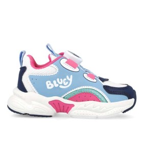 Zapatilla Deportiva Niña Garvalín Bluey Azul y Rosa | lagranota.es