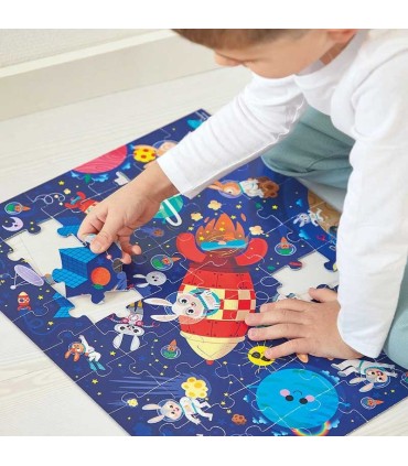 Puzle Cohete Janod 54 Piezas | lagranota.es