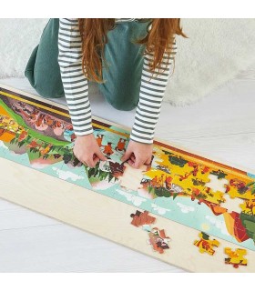 Puzle Friso Prehistoria Janod 100 Piezas