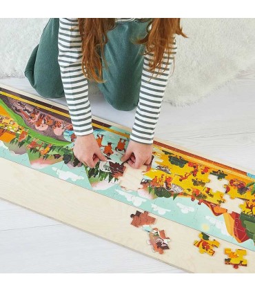 Puzle Friso Prehistoria Janod 100 Piezas | lagranota.es