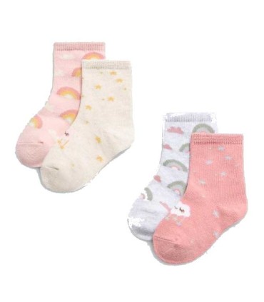 Calcetín Bebé Ysabel Mora Pack de 2  Unidades| lagranota.es