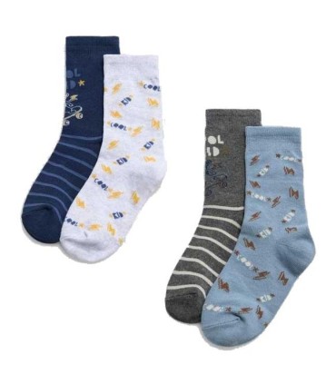 Calcetín Niño Ysabel Mora Skate Pack 2 Unidades | lagranota.es