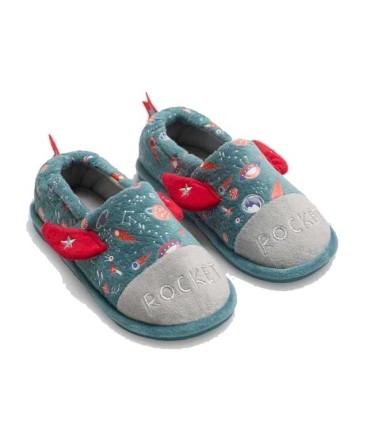 Zapatillas Estar Por Casa Niño Ysabel Mora Cohete 3D | lagranota.es