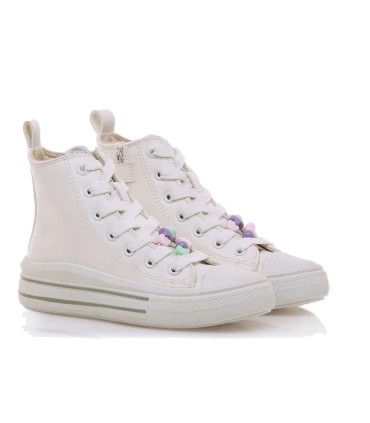 Botas Niña Mustang Bigger Z Blanco | lagranota.es