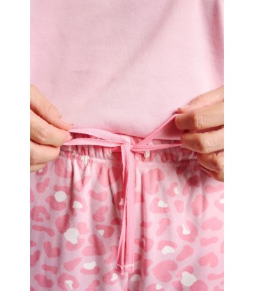 Pijama Muydemi Invierno Mujer Rosa |  La Granota