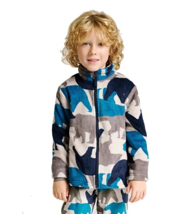 Bata Invierno Niño Muydemi Estampado Osos |  La Granota